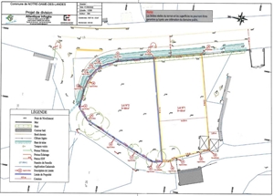 terrain à la vente -   44130  NOTRE DAME DES LANDES, surface 528 m2 vente terrain - UBI413632541